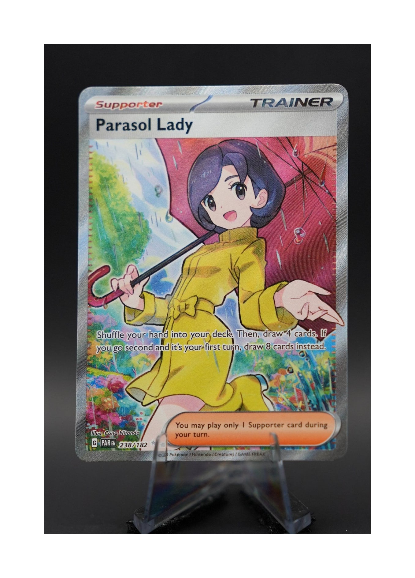 Pokémon Paradox Rift Parasol Lady #238 Ultra Rare