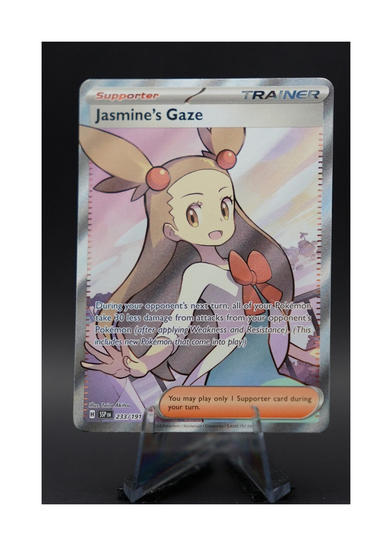 Pokémon Surging Sparks Jasmine's Gaze #233 Ultra Rare