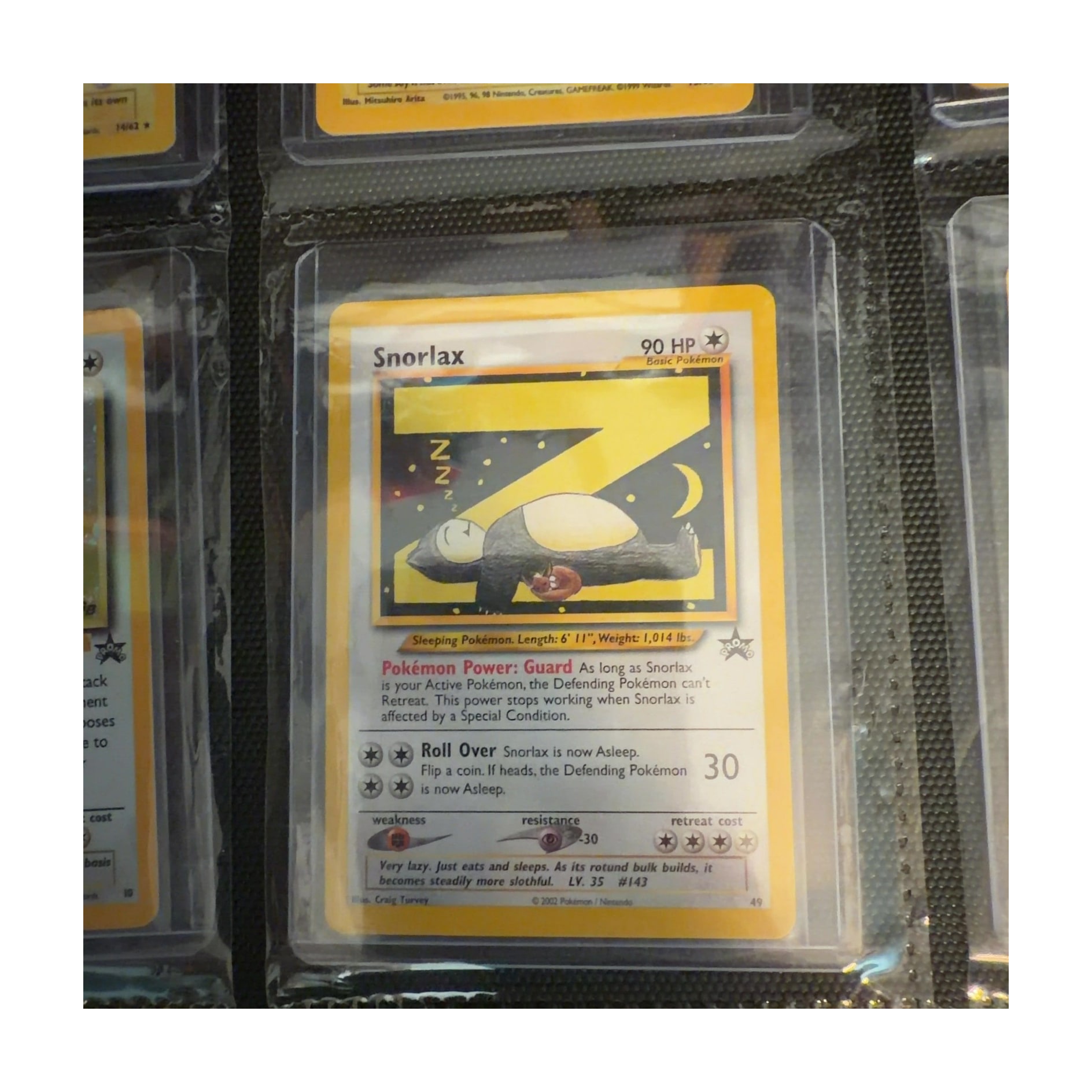 Pokémon Wizards Black Star Promos Snorlax #49 Promo
